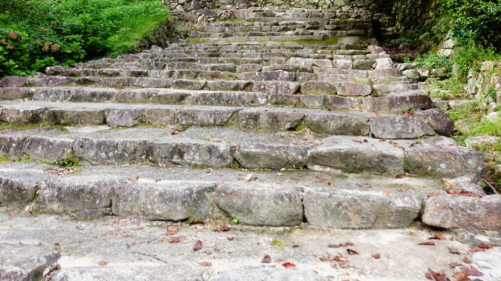 安土城石階段