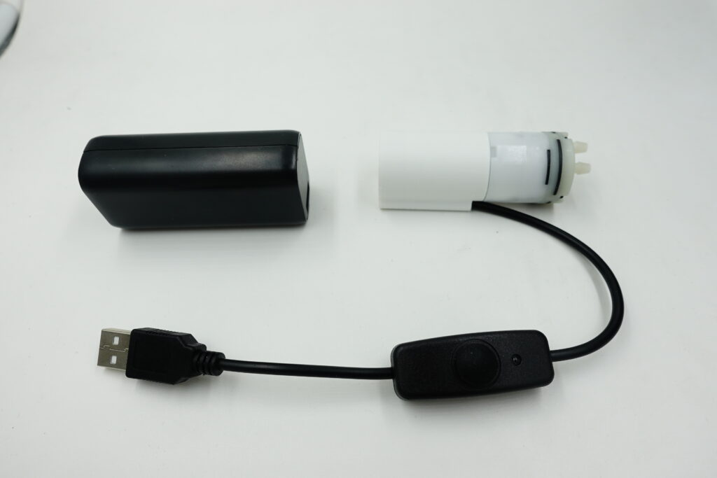 シンプル化したポンプユニット＆USBバッテリー仕様